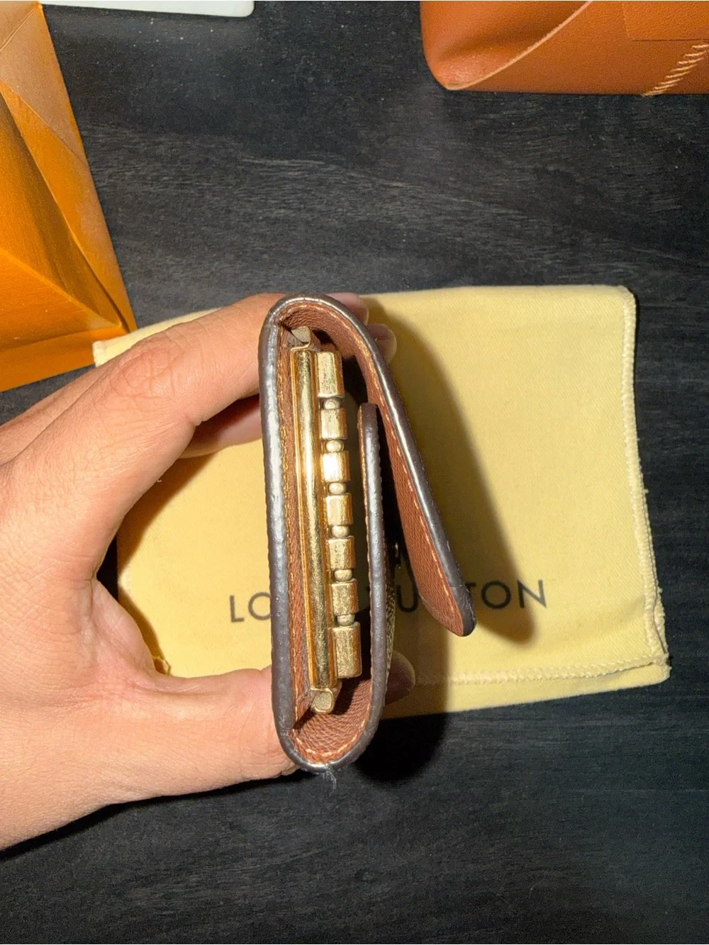 Louis Vuitton Monogram Canvas key pouch